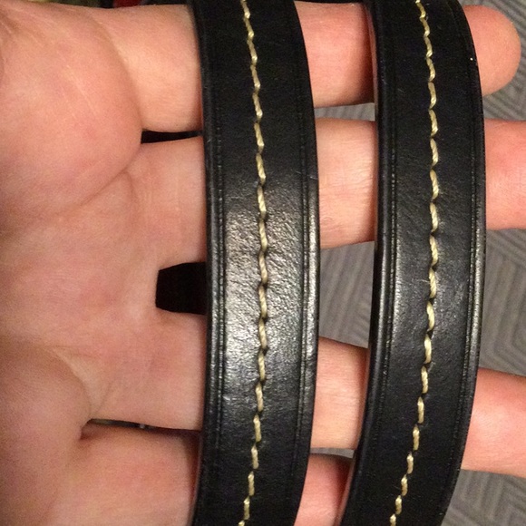 Dooney and Bourke large cream and black shoulder bag for women - Picture 9 of 12